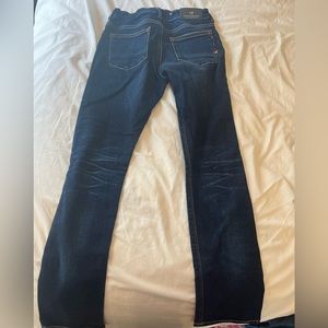 Boys size 10/140 Scotch & Soda dark blue jeans
